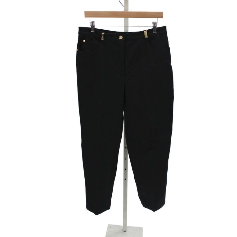 St. John Sport By Marie Gray Women Dress Pants Black Size 12